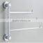 2016 Stainless Steel Wall Mounted Bathroom adjustable free rotation Towel Rack, towel rail bathroom