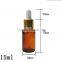 5ml 10ml 15ml 20ml 30ml 50ml 100ml amber glass medicine bottles 30ml glass dropper bottles