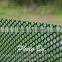 Plastic mesh fence