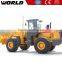 Chinese World brand 5ton earth moving wheel loader(W156)
