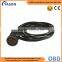 J1939 (9pin) Female Connector to Open End, 6ft/1.8m