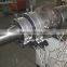 high quality PP/PE/PVC singel wall corrugated pipe extrusion line price