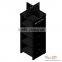 5-tire solid black metal beer glass rack