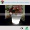 rotational moulding rechargeable lighting plastic LED flower pot