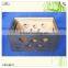 various color painted laser engraved finished plywood wooden crates