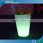 Rechargeable Illuminated LED Flower Pots/Colorful Flashing Planter
