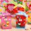 kids cartoon house wooden saving box&money box