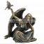 Custom New Design Art Decor Angel With Dove Statue