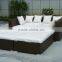 double rattan sofa bed outdoor rattan furniture