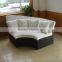 Evensun Stylish Brown Outdoor Sunbed Indoor Daybed