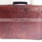 High quality stylish handmade vintage leather briefcase