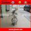 Decorative stainless steel metal crafts flying eagle with bottom round ball