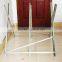 portable foldable heavy duty steel saw horse, saw wood stand/stent , saw trestle for garden working