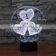 Novelty Valentine Gift 3D I love you Night Light 7 Color Change LED Table Lamp Gift