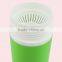 380ml BAP Free Hight Quality Plastic Double wall water bottle with flat lid