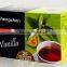 Vanilla Black Tea Bag 2g*20bags/box vanilla tea delicious tea / Organic Vanilla black tea 2g*20 bags/box