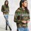 Custom Print Hoodie Camo Print Long Sleeve Wholesale Camo Hoodie Sweatshirt