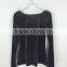 Long Sleeve High Quality Velvet Black Women Clothing Tops for Women 2016 Blouses