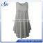 Womens Casual Scoop Neck Sleeveless Tunic Tank Tops Blouse