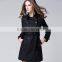 double breasted fashion design winter women coat