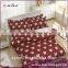 Cheap plain cotton home textile 4pcs bed cover sheet pillow case custom print bedding set