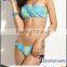 Special Single Shoulder Wild Nylon Spandex Bandeau Bikini.