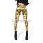 Custom Logo Yoga Pants Gym Wear Womens Ambition Sublimated Surface Leggings