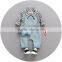 S17744A Toddlers Kids Outfits Baby Overalls 2pcs Clothes Sets