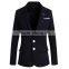 1 pc turn down collar bussiness new design long sleeve solid 4 colors for choice mens blazer jacket