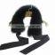 Myfur Real Dyed Black Custom Fox Fur Collar Detachable with Women Coats