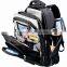 Neotec Rolling 15" Computer Backpack - has contoured wheeled handle, easy-roll inline skate wheels and comes with your logo.