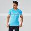 Promotion Cheap Sports T-Shirt Fashion Custom Blank Fitted T-Shirts Men Gym T-shirt