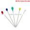 Newest 10Boxes(10X45PCs) Colorful Drop Craft Sewing Pins