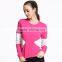 Womens Casual Sports Tops Slim Fitness Sportwear Quick Drying T Shirts