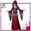 Onbest noble devil queen long dress Halloween costume with cape for girls