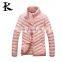 Lastest design for female windproof Winter Coats Thin Down Jacket