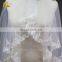 ED Bridal Wholesale Short 140cm Lace Trim White Ivory Bridal Veil For Wedding