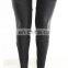 wholesale stretch leather leggings stretch pants genuine leather pants for women