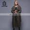 Long Style Coat Faced Quilted Fabric Double Face Leather Fur Jacket