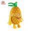 ISO9001 Approved Factory Custom Best Plush Fruit Toy Stuffed Pineapple