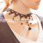 Europe and Amercian Ladies Lace Necklace Retro Necklace Cheap Beautiful Necklace