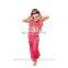 BestDance kids bellydance costume wear india belly dance costume wear bra tops, belt and pants OEM