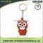 Promotional gifts environmental 3d custom soft pvc Animal keychain