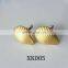 New product 2015 fashion blank cufflinks gold or silver shell cufflinks custom made cufflinks