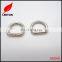 Factory supply 13.5mm small Welded D ring buckle