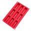 Free Sample Food Grade Heat resistant Nontoxic Silicone Cake Mould Baking Mousse Pudding Mould Tool 9holes