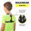 Back shoulders posture corrector for men and women