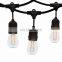 Fairy Commercial Led String Garden Outdoor Light With Black Wire