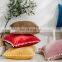 Decorative Throw Pillow Covers Soft Particles Velvet Solid Cushion Covers
