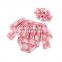 Girl Boho Long Sleeves Off Shoulder Flower Printing Playsuit Newborn Boutique Romper